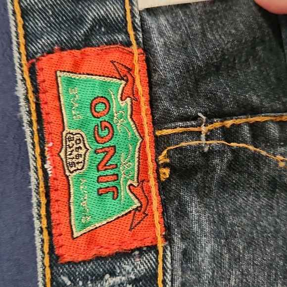 Vintage men's Jingo jeans, 52W, 26L - Picture 3 of 8